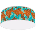 Geode Ceiling Light - White / Geode Blue