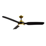 Fremont Ceiling Fan - Brushed Gold