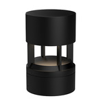 Novato Outdoor Bollard - Black