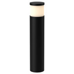 Chadworth Outdoor Bollard - Black / Frosted