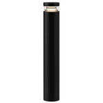 Windermere Outdoor Bollard - Black / Frost