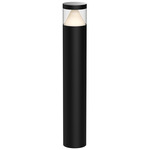 Hanover Outdoor Bollard - Black / Clear / White