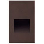 Sonic Outdoor 120V Vertical Step Light - Espresso