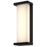 Bravo Outdoor Wall Light - Black / Frosted