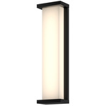 Bravo Outdoor Wall Light - Black / Frosted