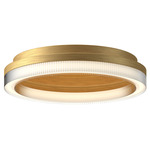 Calix Color-Select Ceiling Light - Brushed Gold / White