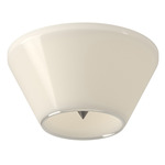 Holt Ceiling Light - Brushed Nickel / Opal