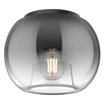 Samar Ceiling Light - Smoked / Black