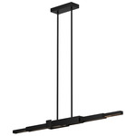 Enzo Linear Pendant - Black / White