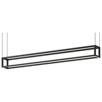 Plaza Linear Pendant - Black / White