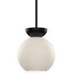 Arcadia Pendant - Black / Opal / Black