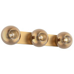 Samar Bathroom Vanity Light - Copper / Brushed Gold