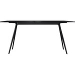 Baguette & Central Dining Table - Black