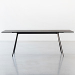 Baguette & Central Indoor/ Outdoor Dining Table - Black / Ardesia Slate