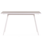 Baguette & Central Small Dining Table - White