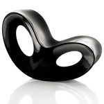 Voido Rocking Chair - Glossy Black