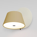 Tam Tam Wall Sconce - Off White / Olive Yellow