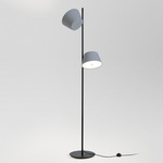 Tam Tam Floor Lamp - Black / Silver Grey
