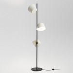 Tam Tam Floor Lamp - Black / Off White