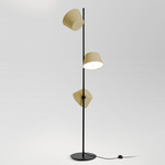 Tam Tam Floor Lamp - Black / Olive Yellow