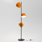 Tam Tam Floor Lamp - Black / Orange