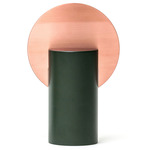 Malevich Vase - Pine Green / Copper