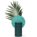 Malevich Vase - Ocean Blue / Oxidized Copper