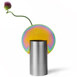 Malevich Vase - Stainless Steel / Rainbow Zinc