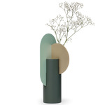 Yermilov Vase - Pine / Sage / Brass
