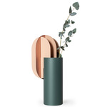 Gabo Vase - Aquamarine / Pink / Copper