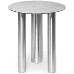 Brandt Side Table - Stainless Steel