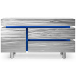 Gerrit Sideboard - Stainless Steel / Blue