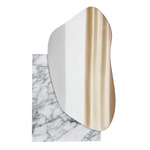 Lake Mirror I - Statuario White Marble