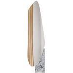 Lake Mirror II - Statuario White Marble