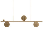 EL Linear Pendant - Brass