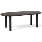 Paul Long Dining Table - Black Stained Ash