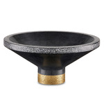 Vincent Marble Bowl - Brass / Black