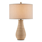 Joppa Table Lamp - Natural / Natural Linen