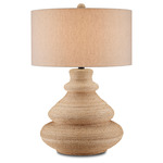 Jaru Table Lamp - Natural / Natural Linen