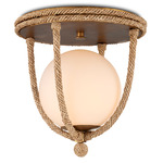 Passageway Ceiling Light - Gold / Natural / White