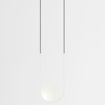 Apogee Pendant - White / Frosted