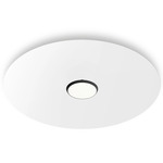 Sky Dome Wall/Ceiling Light - Matte Black / White