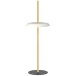 Nivel Portable Floor Lamp - Oak / White
