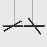 Konnect Linear Pendant - Matte Black / Matte Black