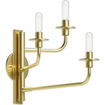 Atelier Wall Sconce - Satin Brass