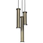 Solo 23516 Multi Light Pendant - Cast Bronze