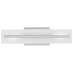 Dex Bathroom Vanity Light - Chrome / Satin Etched