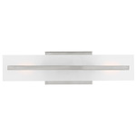 Dex Bathroom Vanity Light - Brushed Nickel / Satin Etched