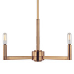 Fullton Chandelier - Satin Brass