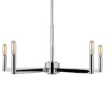 Fullton Chandelier - Chrome